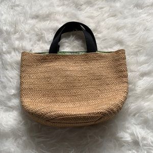 Uniqlo small straw bag